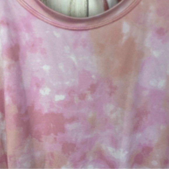 Athleta pink tie dye tank medium - Picture 2 of 6